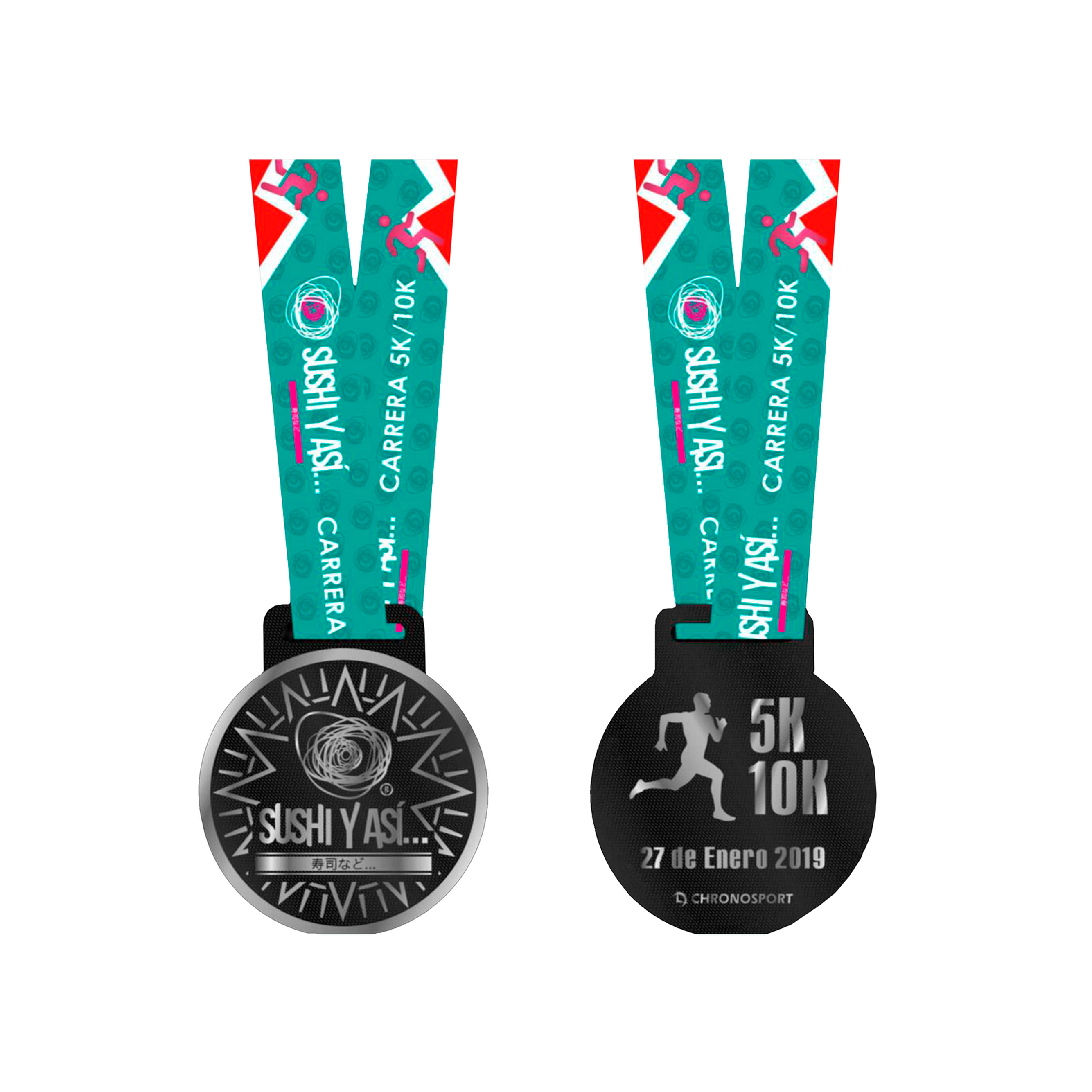 Percha de medalla de carrera / Medallista de carrera / Exhibición de  medallas / Miles of Memories / Medallero / Medallero de ciclismo / Medallero  de triatlón -  México